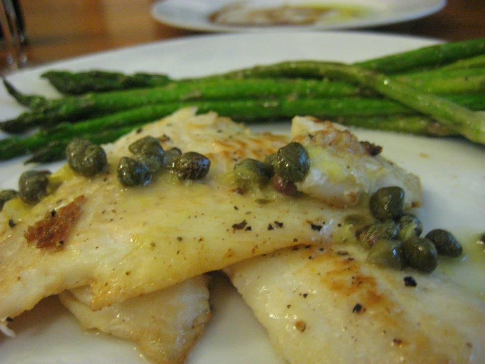 panfried fish with lemon caper sauce joy the housewife